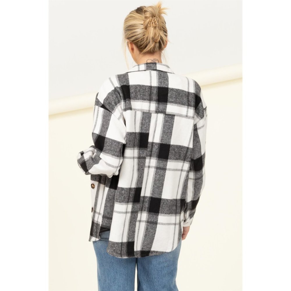 Plaid Shacket - Picture 2 of 4